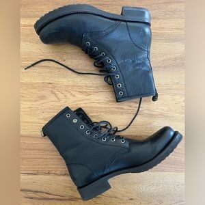 Frye Veronica Combat Boots Sz 8.5
